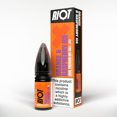 Riot Orange & Raspberry Ice 10ml Salts